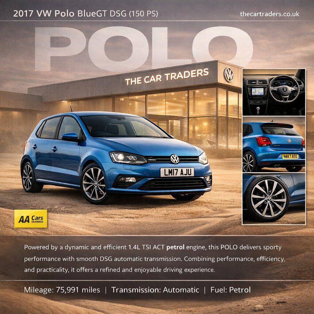 1.4 TSI ACT BlueGT Hatchback 5dr Petrol DSG Euro 6 (s/s) (150 ps)